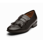Fringe Belgian Loafer // Black (US: 7)