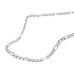 Stainless Steel Figaro Chain // 24"