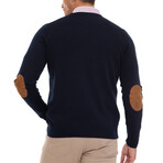 Jerez Pullover Sweatshirt // Navy (XL)