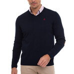 Jerez Pullover Sweatshirt // Navy (XL)