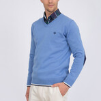 Alcarras Pullover Sweatshirt // Blue (S)