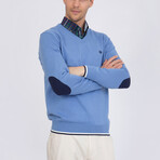 Alcarras Pullover Sweatshirt // Blue (S)