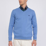 Alcarras Pullover Sweatshirt // Blue (XL)
