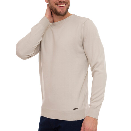 Odel Pullover Sweatshirt // Beige (XS)
