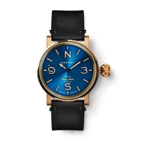Kingsley 1930 King-Seal Trench Automatic // K-Type3-A-SEAL-GLD-BLU-BLK24