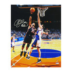 Alonzo Mourning // Miami Heat // Signed Action 16x20 Photo
