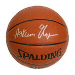 Hakeem Olajuwon Signed Spalding NBA Indoor/Outdoor Basketball