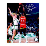 Elvin Hayes Signed Houston Rockets Shooting Action 8x10 Photo