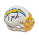 Justin Herbert // Los Angeles Chargers // Signed Mini Helmet