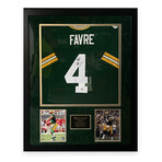 Brett Favre // Green Bay Packers // Signed + Framed Jersey