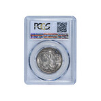 1920 Walking Liberty Silver Half Dollar // PCGS Certified MS63 // Wood Presentation Box