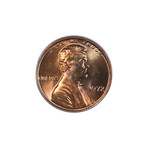 1972 Lincoln Memorial Cent // Double Die Obverse // PCGS Certified MS65RD // Wood Presentation Box