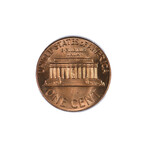 1972 Lincoln Memorial Cent // Double Die Obverse // PCGS Certified MS65RD // Wood Presentation Box