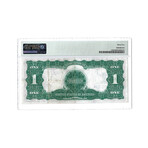 1899 $1 Large Size Silver Certificate // PMG Certified Choice VF35