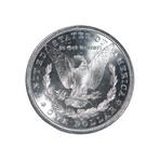 1882-S Morgan Silver Dollar // PCGS Certified MS66+ // Wood Presentation Box