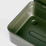 Toyo Steel Tool Box Y350 // Top Handle + Camber Lid // Military Green