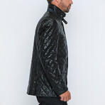 Cunene Leather Jacket // Black (XL)