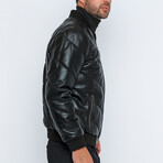 Wade Leather Jacket // Black (M)