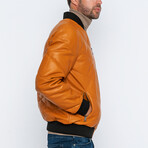 Koda Leather Jacket // Camel (L)