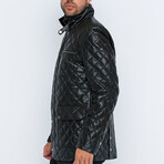 Cunene Leather Jacket // Black (2XL)