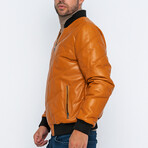 Koda Leather Jacket // Camel (L)