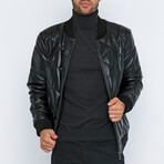 Wade Leather Jacket // Black (3XL)