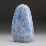 Genuine Polished Blue Calcite Freeform V2