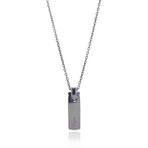 Sterling Silver Pendant Necklace // 20" // Store-Display