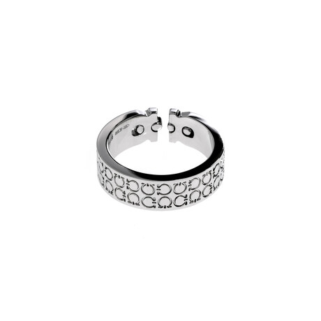 Women's Sterling Silver Gancini Ring // Ring Size: 8.25 // Store-Display