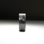 Diagonal Gloss Carbon Fiber Ring // Brass Core (10)
