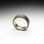 Unidirectional Carbon Fiber Ring // Brass Core (9)