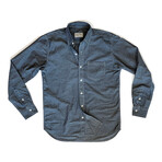 Dean Classic Chambray Shirt // Indigo (XL)