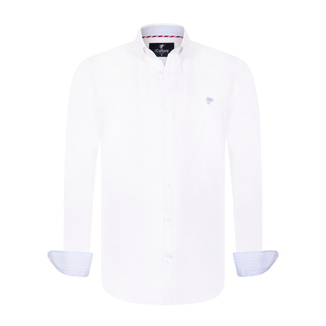 Classic Button-Up Shirt // White (S)