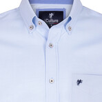 Long Sleeve Button-Up Shirt // Light Blue (XL)