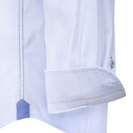 Long Sleeve Button-Up Shirt // Light Blue (M)