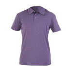 Ace Short Sleeve Active Polo // Purple (L)