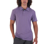 Ace Short Sleeve Active Polo // Purple (L)