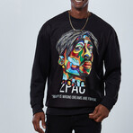 2Pac Sweatshirt V1 // Black (M)