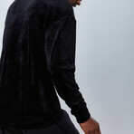 Michael Jordan Sweatshirt // Black + Multicolor (M)
