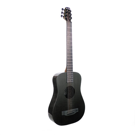 KLOS Hybrid Deluxe Acoustic Electric Travel Guitar