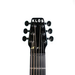 KLOS Hybrid Deluxe Acoustic Electric Travel Guitar