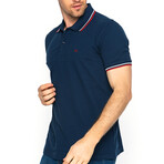 Otis Short Sleeve Polo // Navy (S)