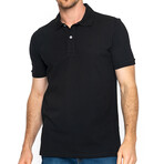Levi Short Sleeve Polo // Black (XL)
