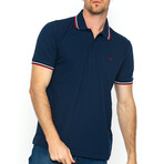 Otis Short Sleeve Polo // Navy (S)