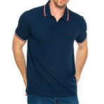 Otis Short Sleeve Polo // Navy (S)