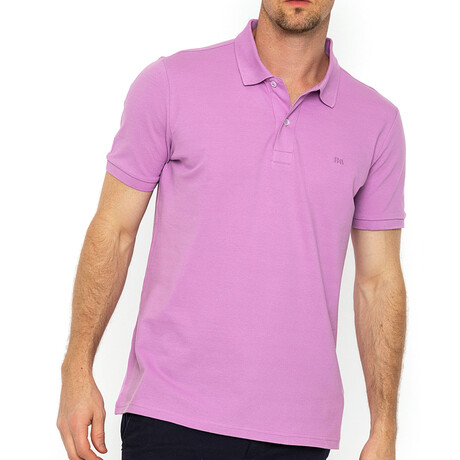 Ryder Short Sleeve Polo // Purple (S)