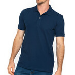 Leo Short Sleeve Polo // Navy (S)