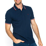 Otis Short Sleeve Polo // Navy (S)
