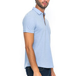 Bert Short Sleeve Polo // Blue (3XL)