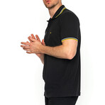 Derek Short Sleeve Polo // Black (2XL)